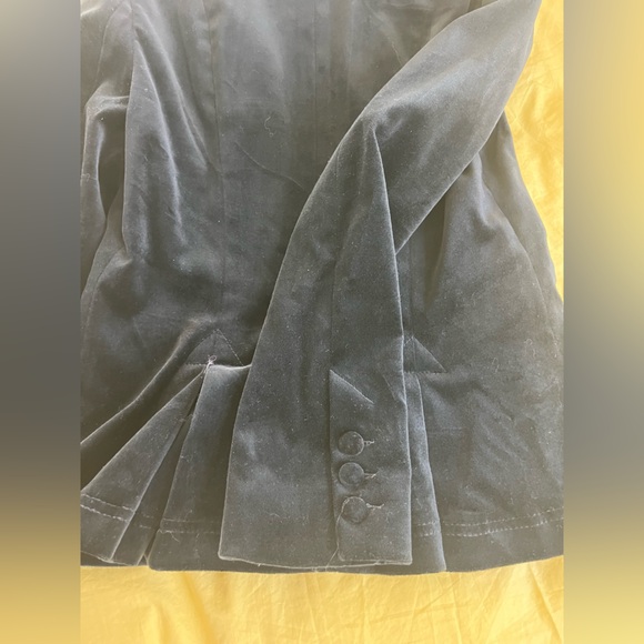7 For All Mankind Velvet Jacket - Picture 8 of 8